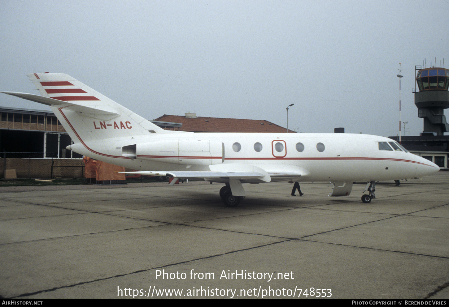 Aircraft Photo of LN-AAC | Dassault Falcon 20F | AirHistory.net #748553