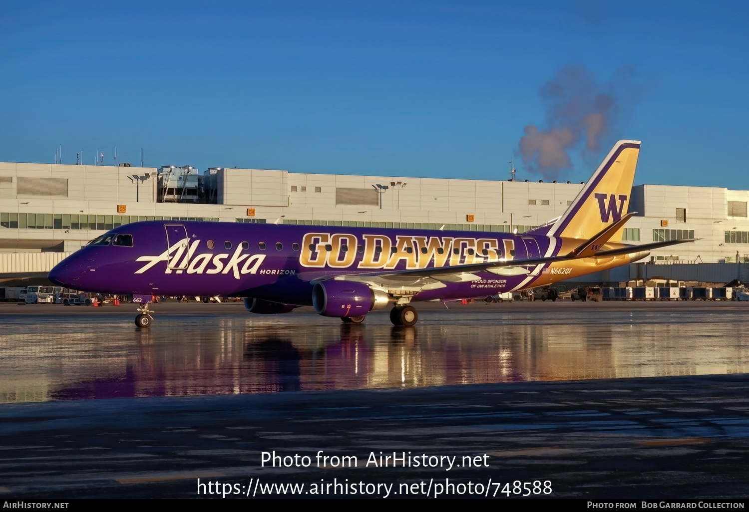 Aircraft Photo of N662QX | Embraer 175LR (ERJ-170-200LR) | Alaska Airlines | AirHistory.net #748588