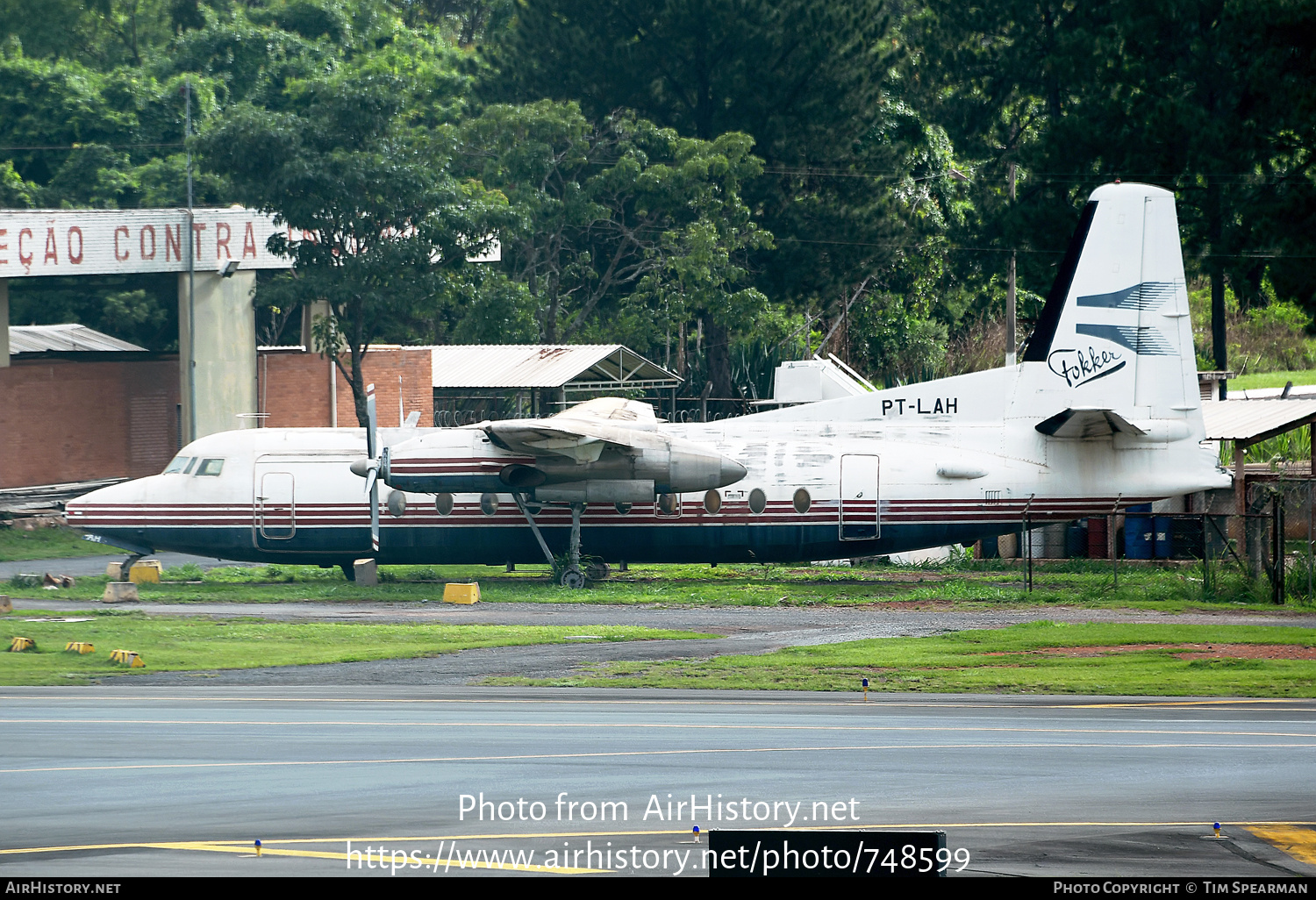 Aircraft Photo of PT-LAH | Fokker F27-600P Friendship | AirHistory.net #748599