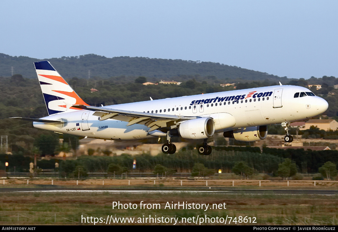 Aircraft Photo of OK-LEF | Airbus A320-214 | Smartwings | AirHistory.net #748612