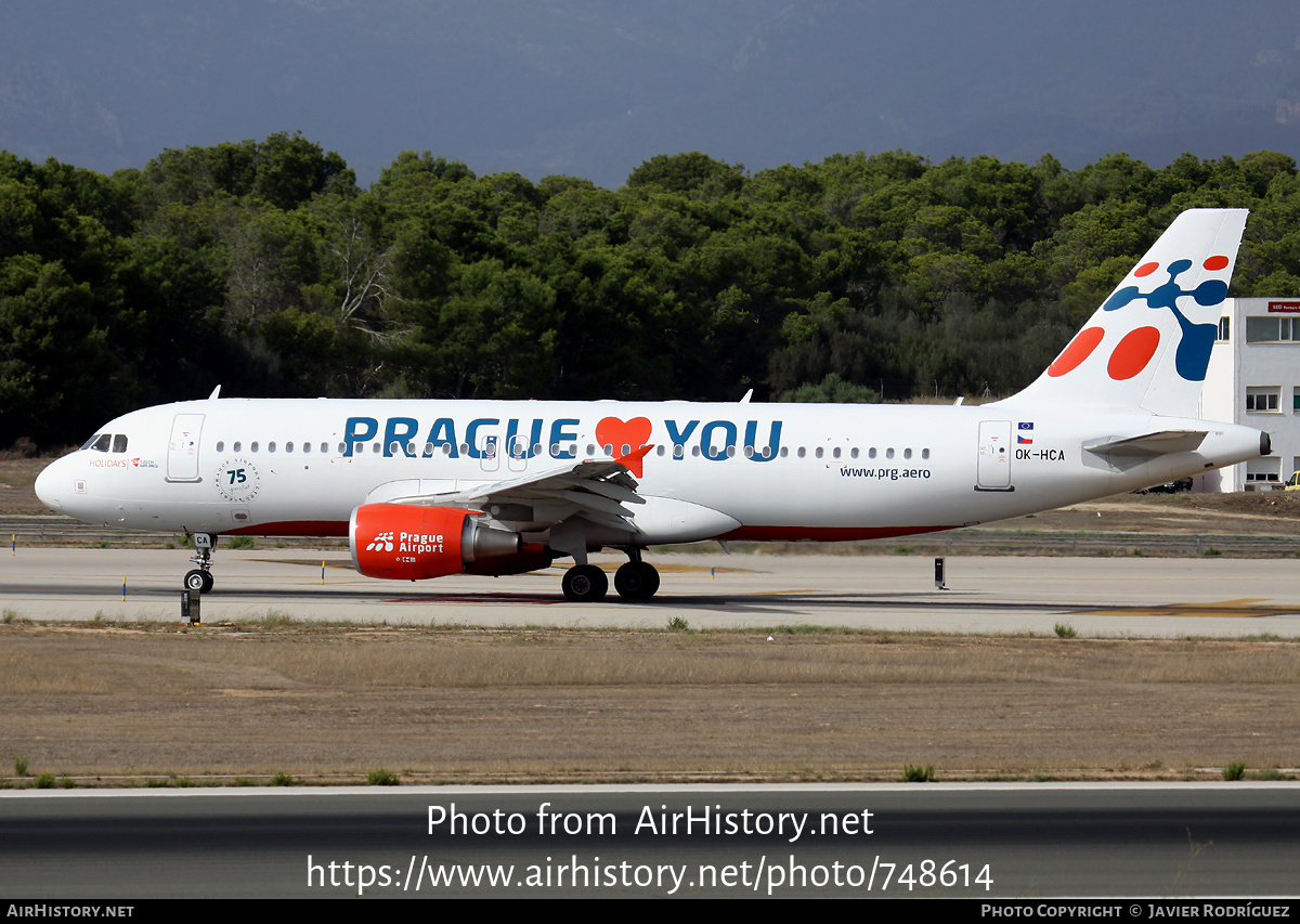 Aircraft Photo of OK-HCA | Airbus A320-214 | Holidays Czech Airlines | AirHistory.net #748614