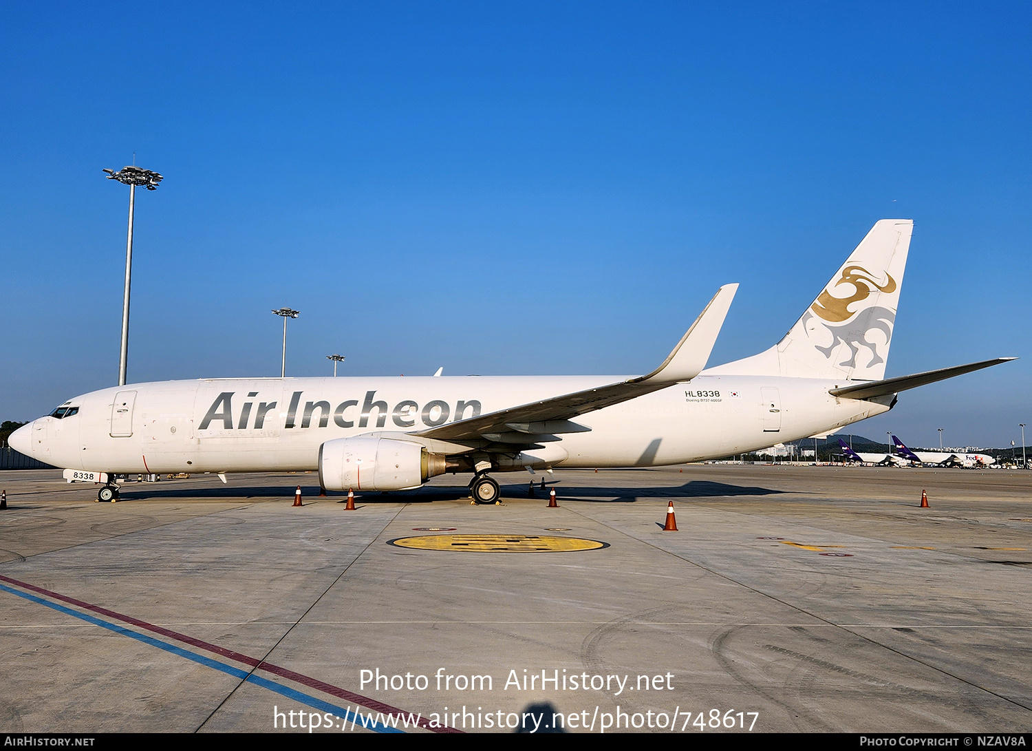 Aircraft Photo of HL8338 | Boeing 737-86J(SF) | Air Incheon | AirHistory.net #748617