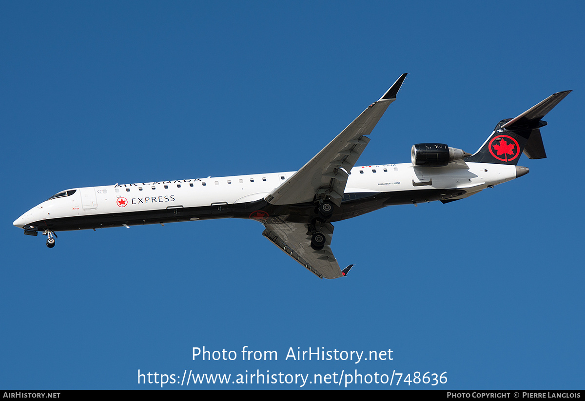 Aircraft Photo of C-FIJZ | Bombardier CRJ-900 (CL-600-2D24) | Air Canada Express | AirHistory.net #748636