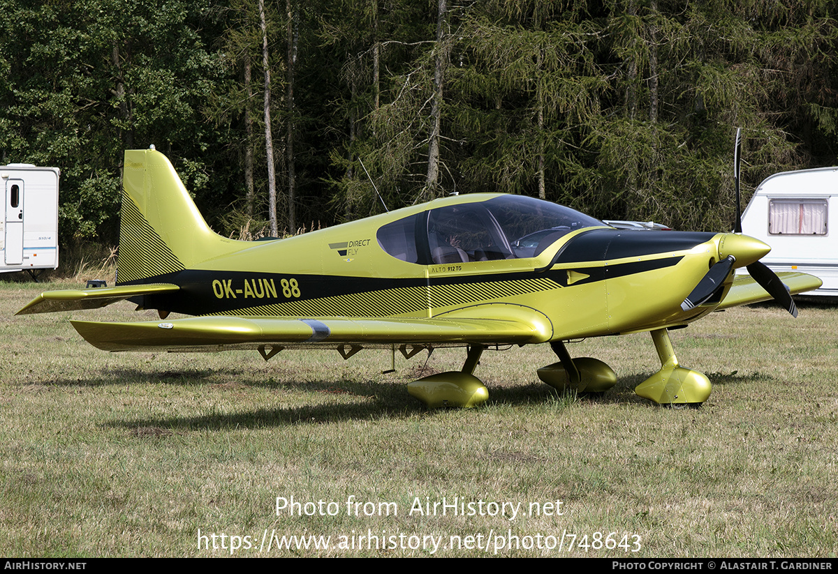 Aircraft Photo of OK-AUN 88 | Direct Fly Alto 912 TG | AirHistory.net #748643