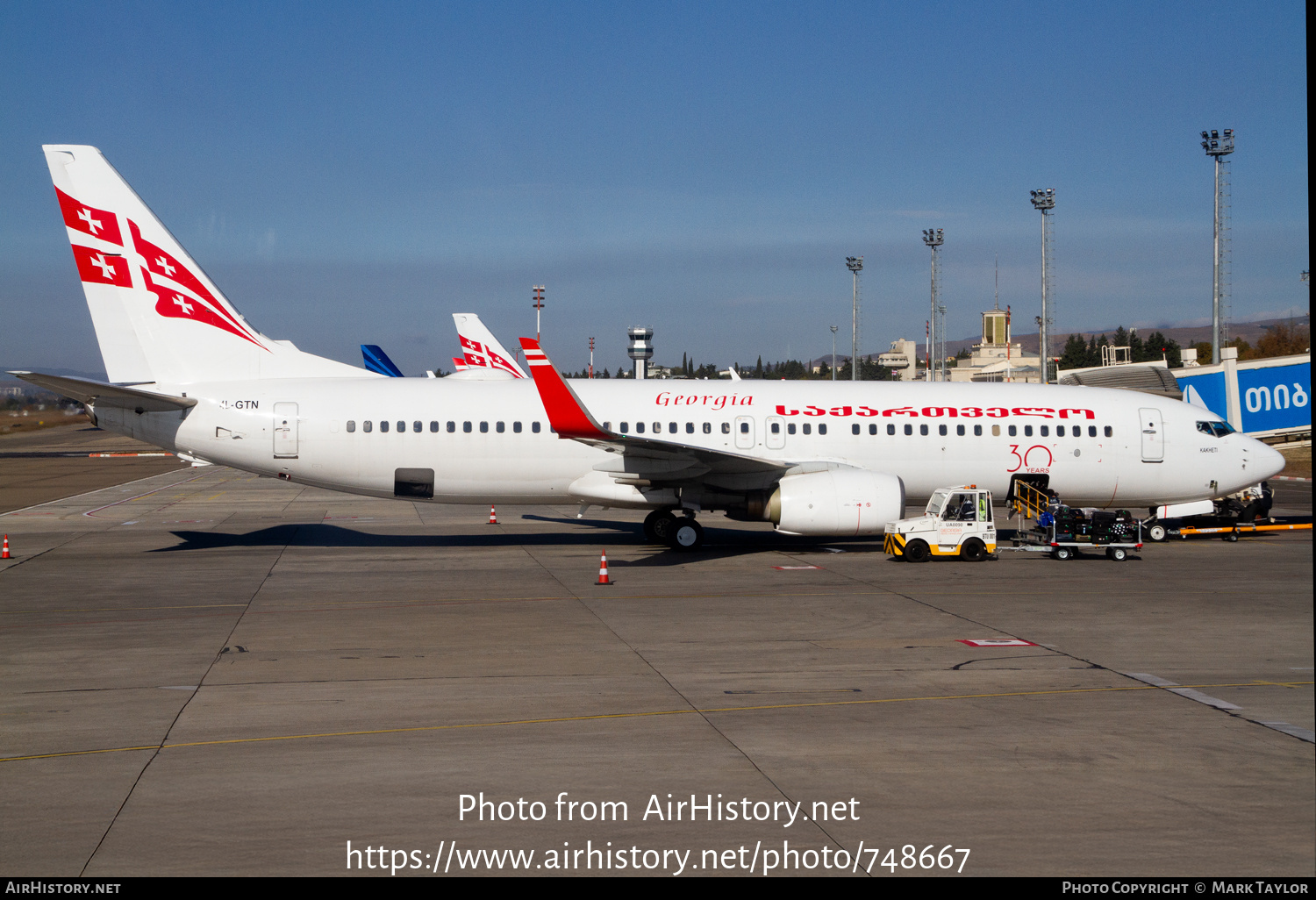 Aircraft Photo of 4L-GTN | Boeing 737-883 | Georgian Airways | AirHistory.net #748667