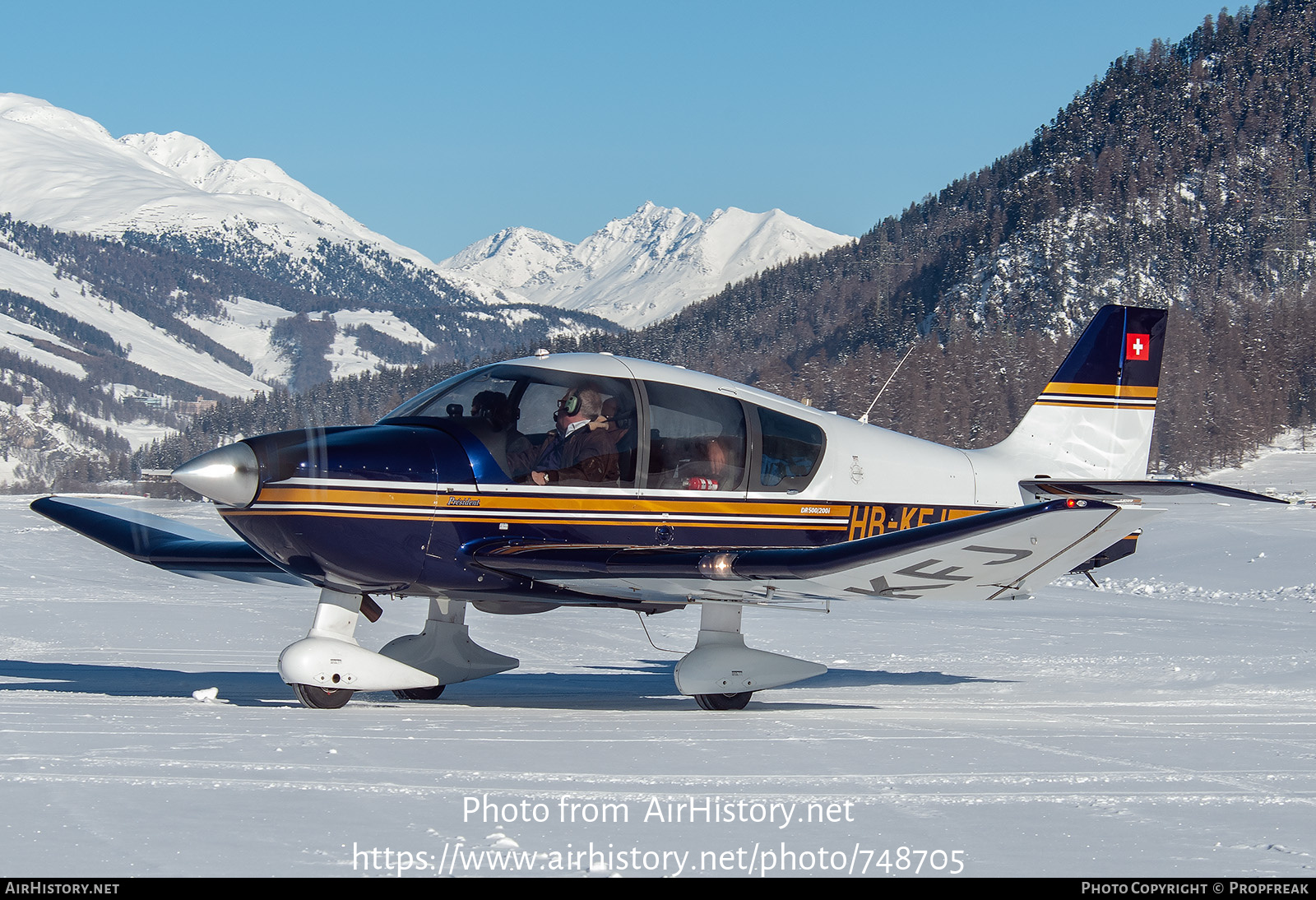 Aircraft Photo of HB-KFJ | Robin DR-500-200I President | AirHistory.net #748705