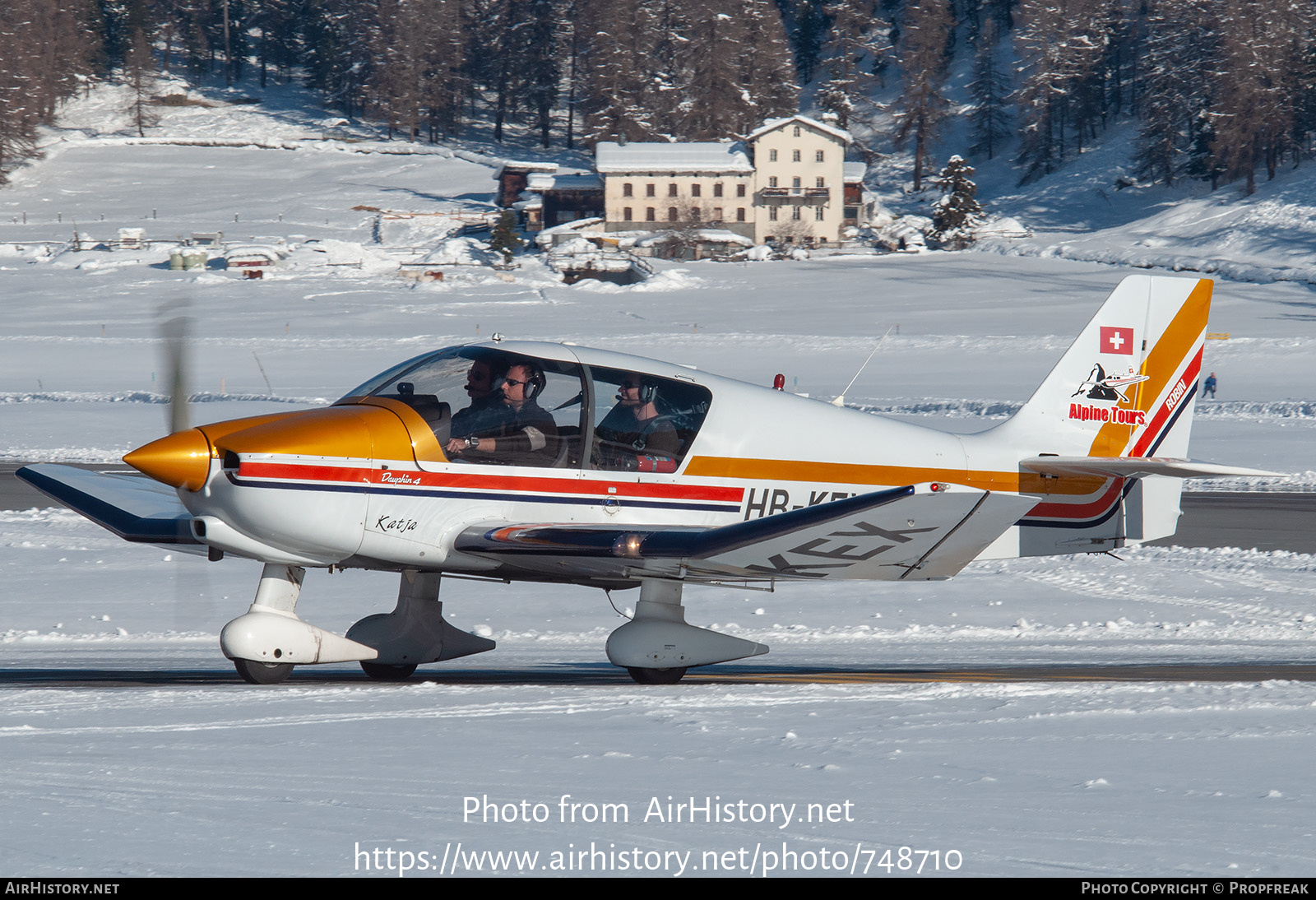 Aircraft Photo of HB-KEX | Robin DR-400-140B Dauphin 4 | Alpine Tours | AirHistory.net #748710