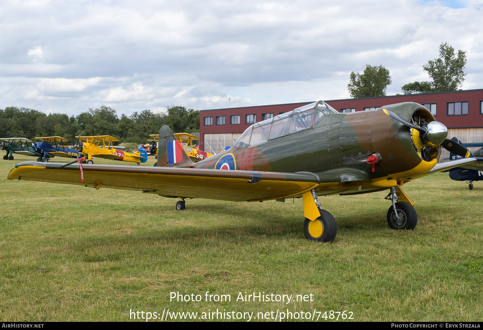 Aircraft Photo of D-FAME | North American T-6J Harvard Mk IV | UK - Air Force | AirHistory.net #748762