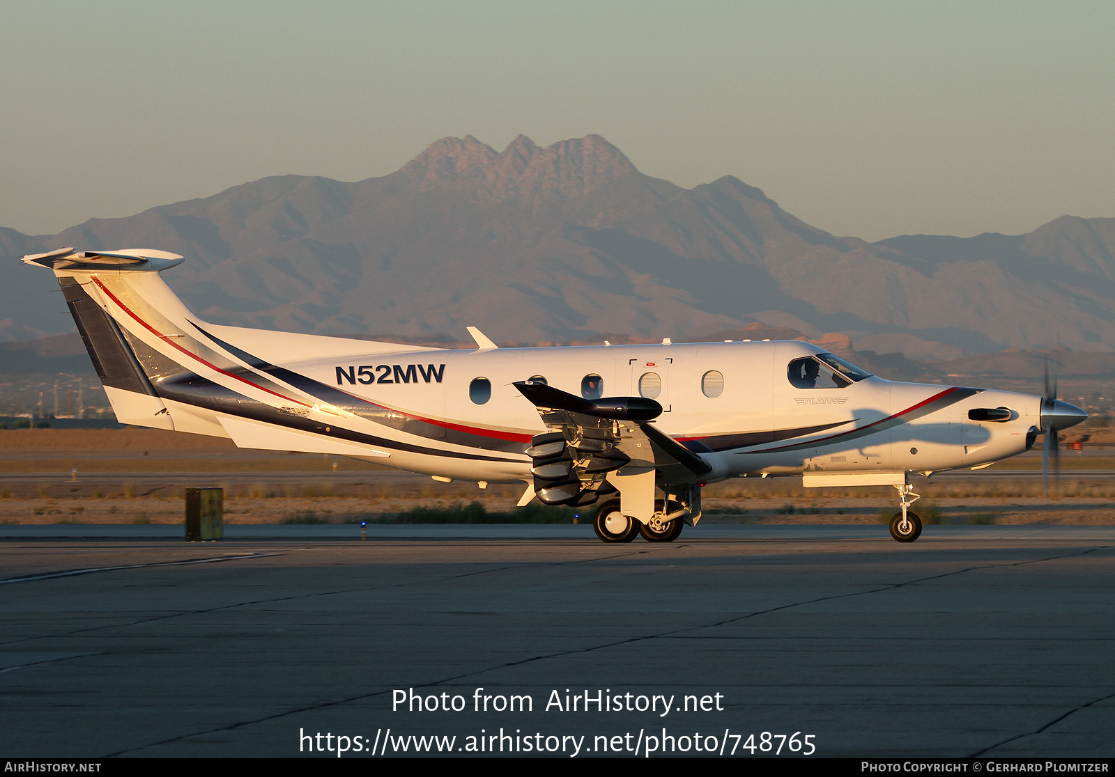 Aircraft Photo of N52MW | Pilatus PC-12NG (PC-12/47E) | AirHistory.net #748765