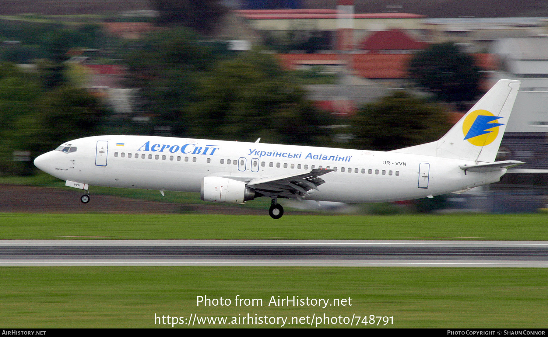 Aircraft Photo of UR-VVN | Boeing 737-4Y0 | AeroSvit Ukrainian Airlines | AirHistory.net #748791