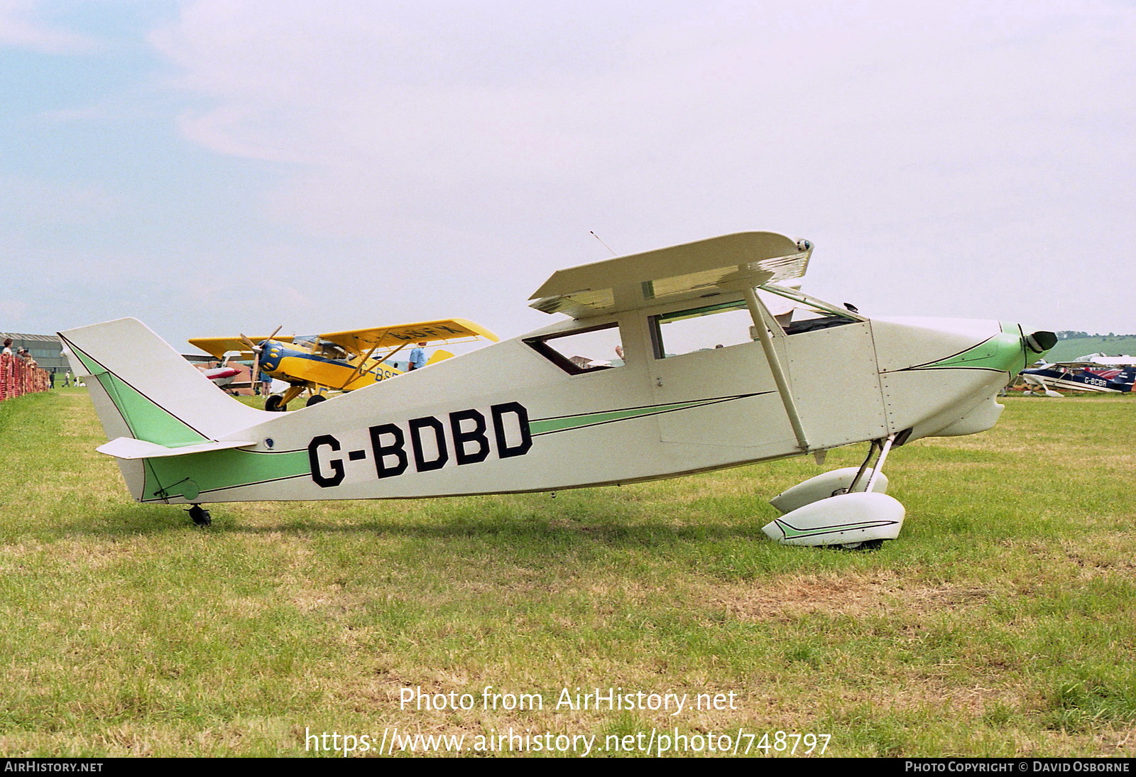 Aircraft Photo of G-BDBD | Wittman W-8 Tailwind | AirHistory.net #748797