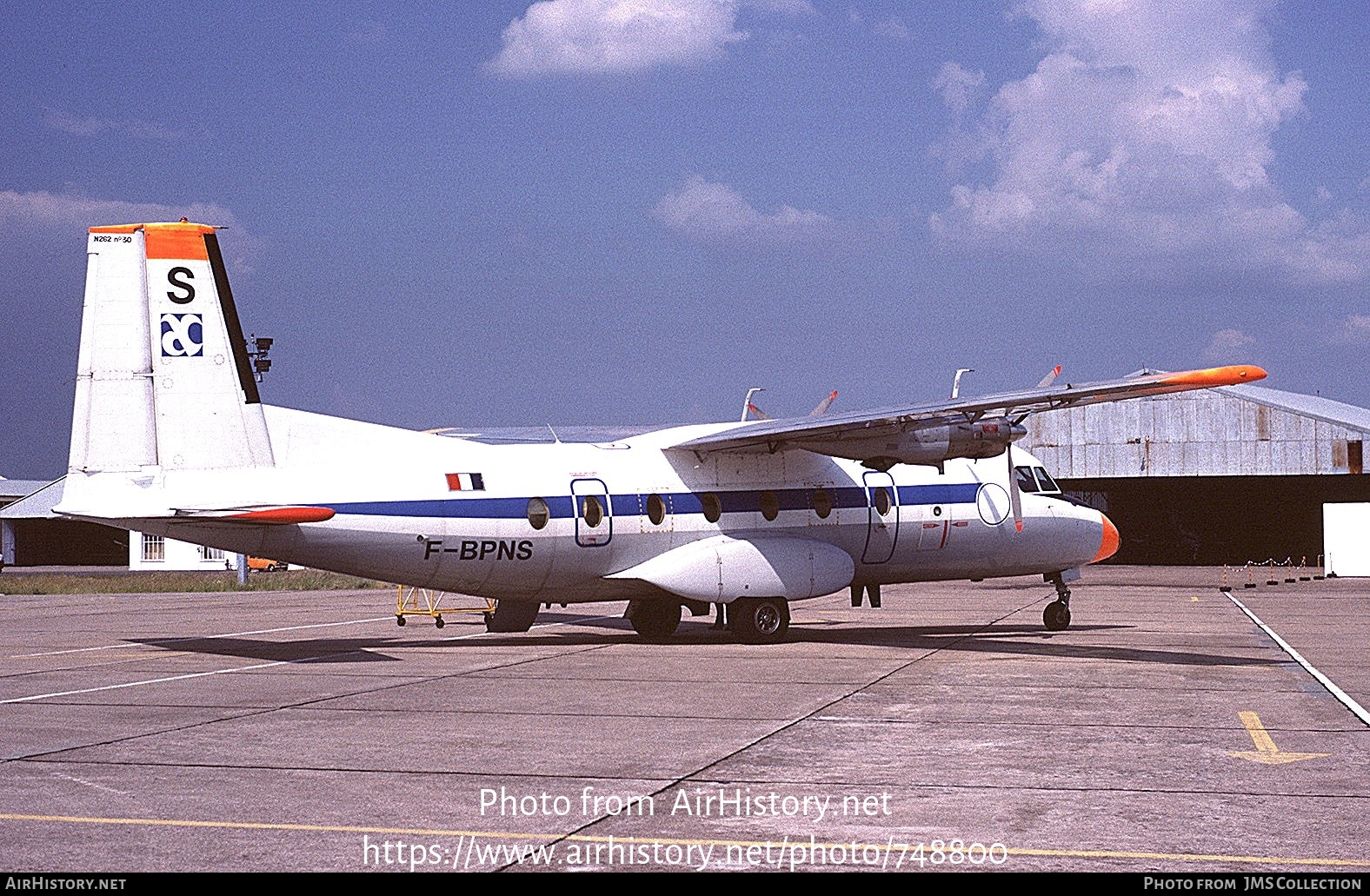 Aircraft Photo of F-BPNS | Nord 262A-32 | DGAC - Direction Générale de l'Aviation Civile | AirHistory.net #748800