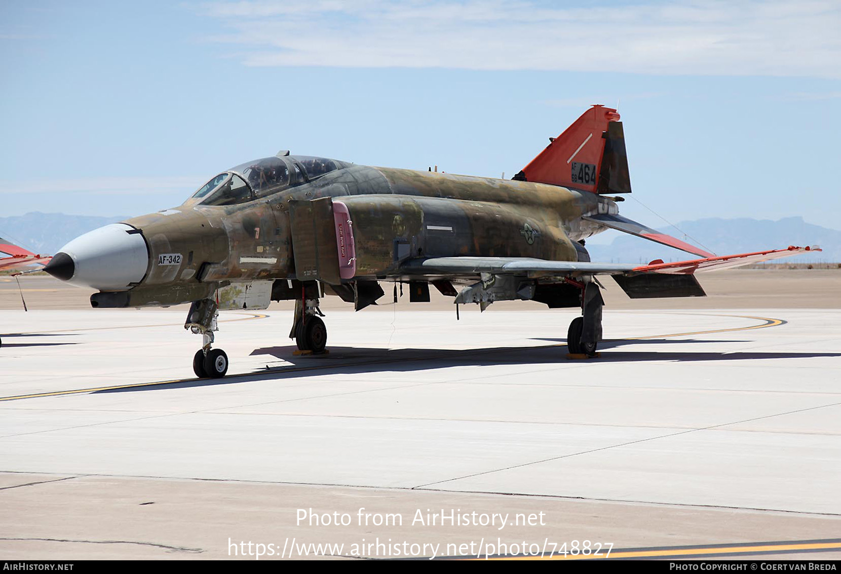 Aircraft Photo of 68-0464 / 68-464 | McDonnell Douglas QF-4E Phantom II | USA - Air Force | AirHistory.net #748827