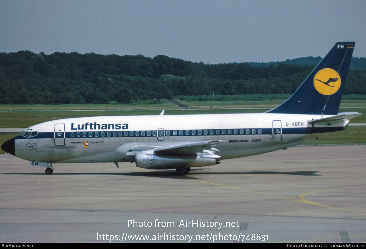 Aircraft Photo of D-ABFH | Boeing 737-230/Adv | Lufthansa | AirHistory.net #748831