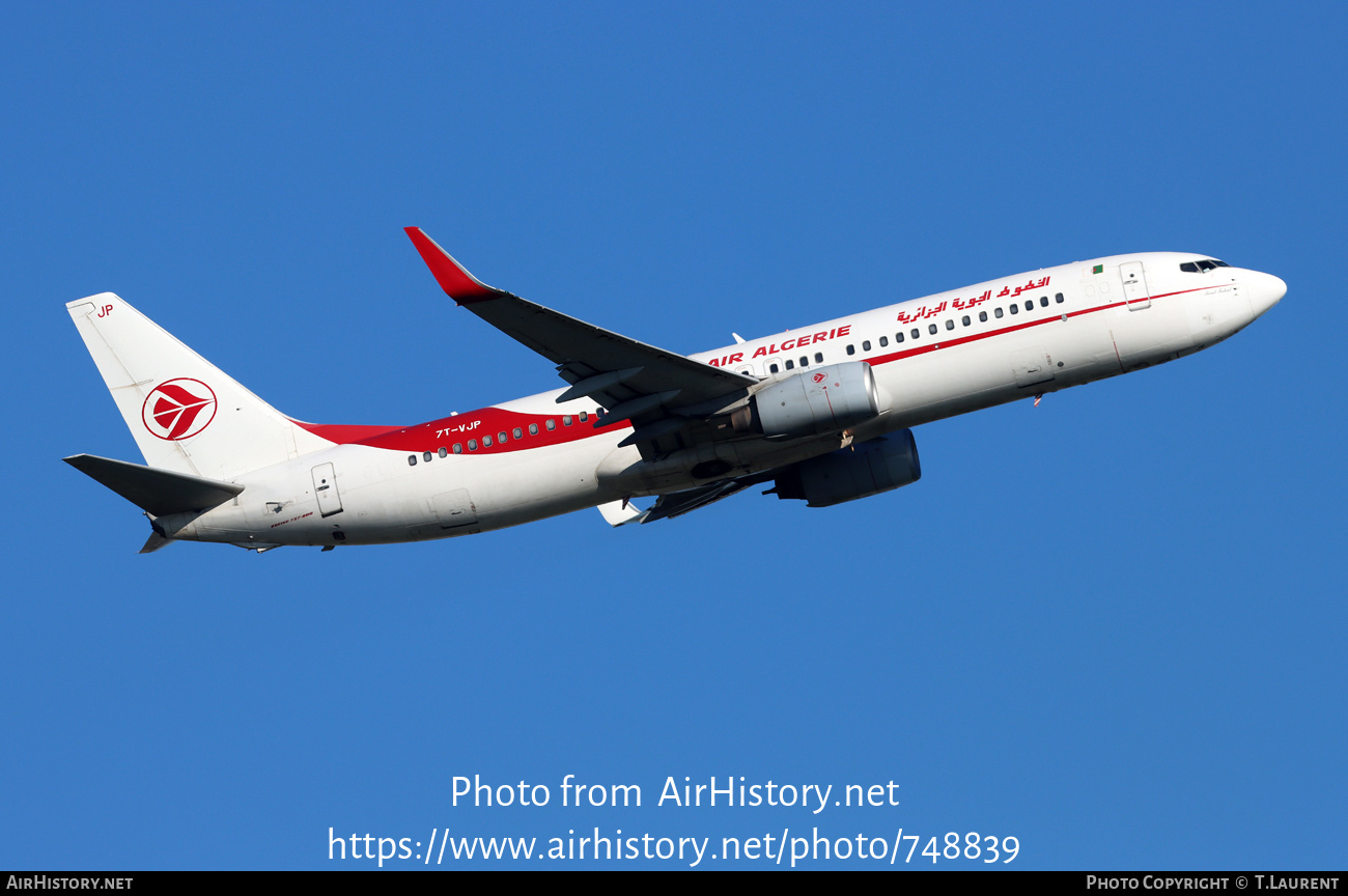 Aircraft Photo of 7T-VJP | Boeing 737-8D6 | Air Algérie | AirHistory.net #748839