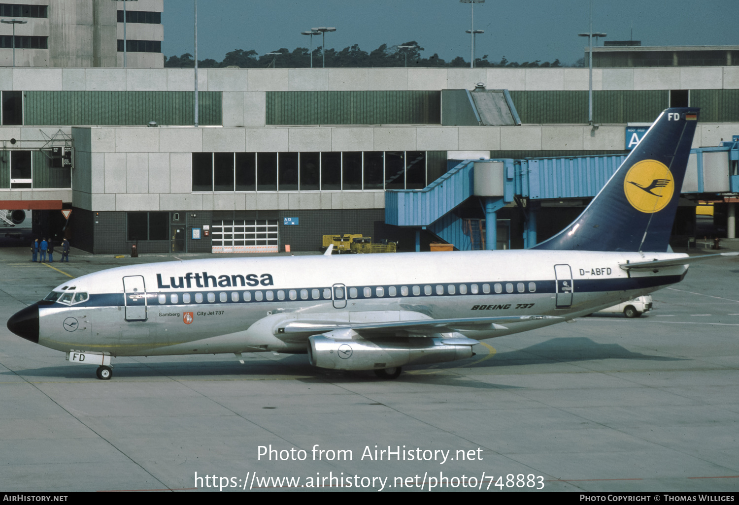 Aircraft Photo of D-ABFD | Boeing 737-230/Adv | Lufthansa | AirHistory.net #748883