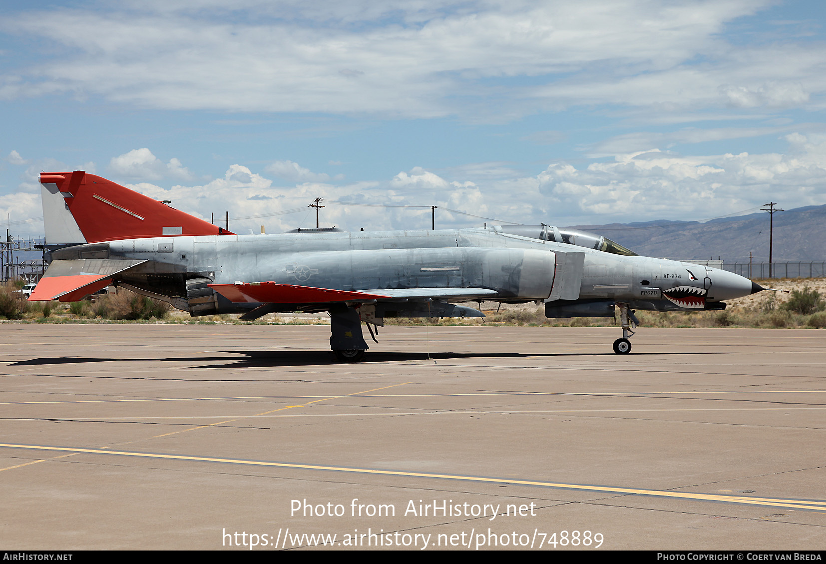 Aircraft Photo of 71-1075 / 1075 | McDonnell Douglas QF-4E Phantom II | USA - Air Force | AirHistory.net #748889