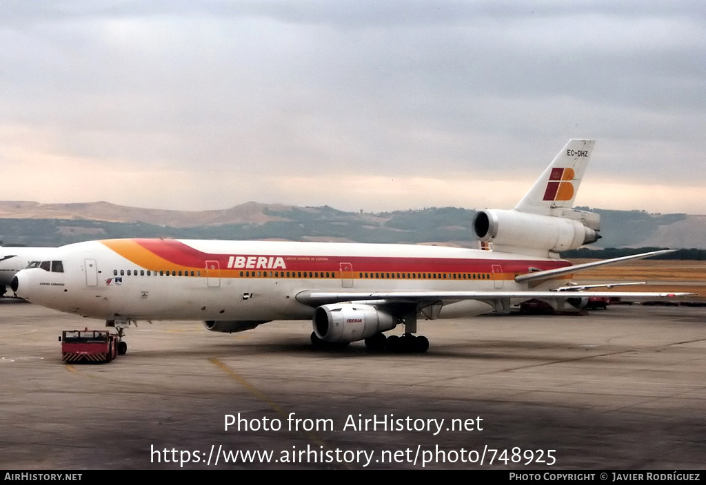 Aircraft Photo of EC-DHZ | McDonnell Douglas DC-10-30 | Iberia | AirHistory.net #748925