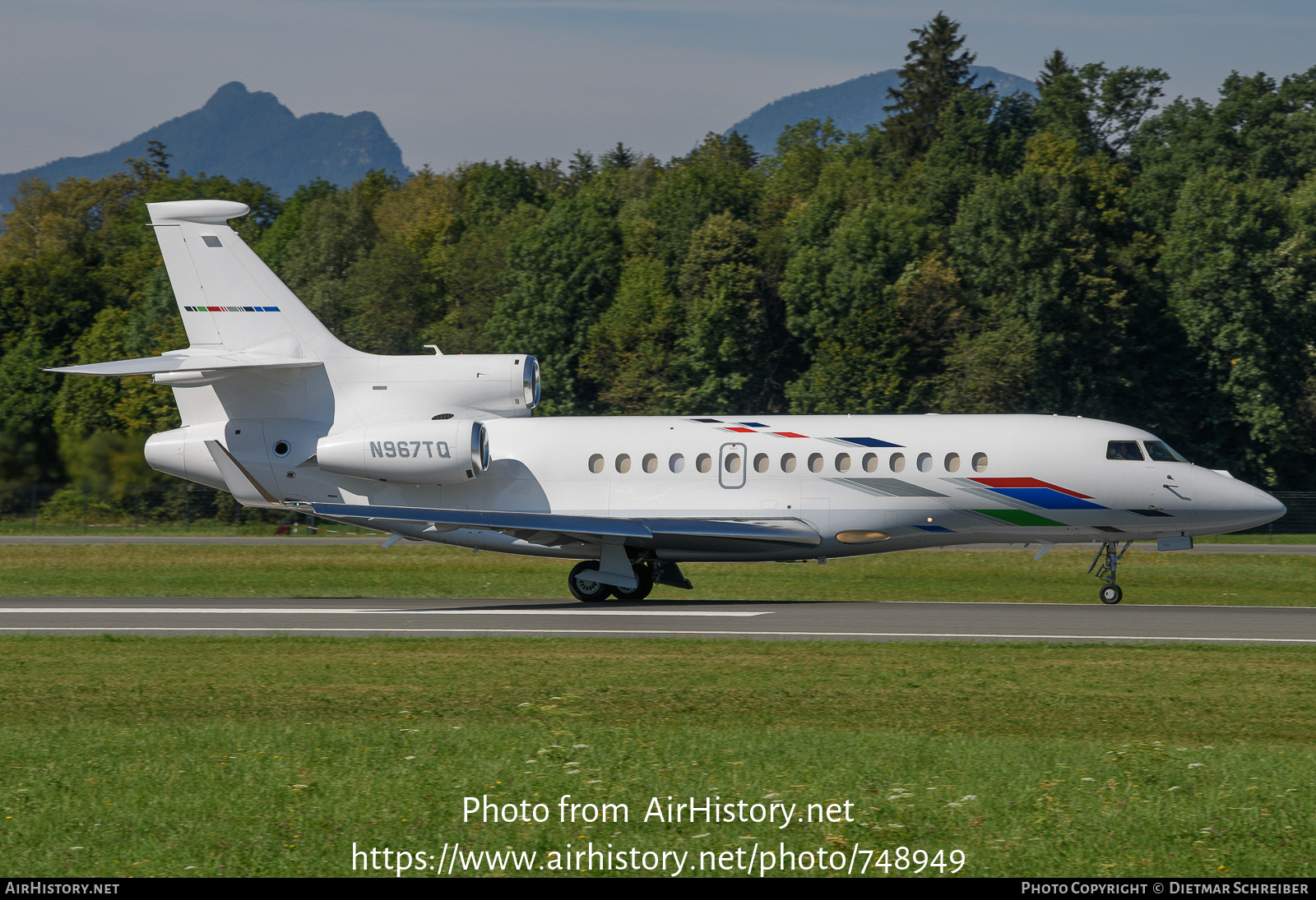 Aircraft Photo of N967TQ | Dassault Falcon 7X | AirHistory.net #748949