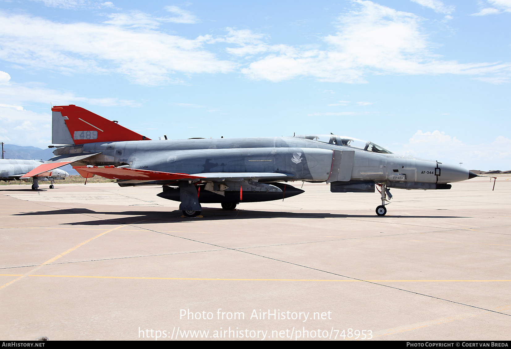 Aircraft Photo of 72-1489 | McDonnell Douglas QF-4E Phantom II | USA - Air Force | AirHistory.net #748953