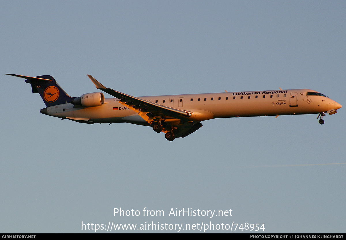 Aircraft Photo of D-ACKH | Bombardier CRJ-900LR (CL-600-2D24) | Lufthansa Regional | AirHistory.net #748954