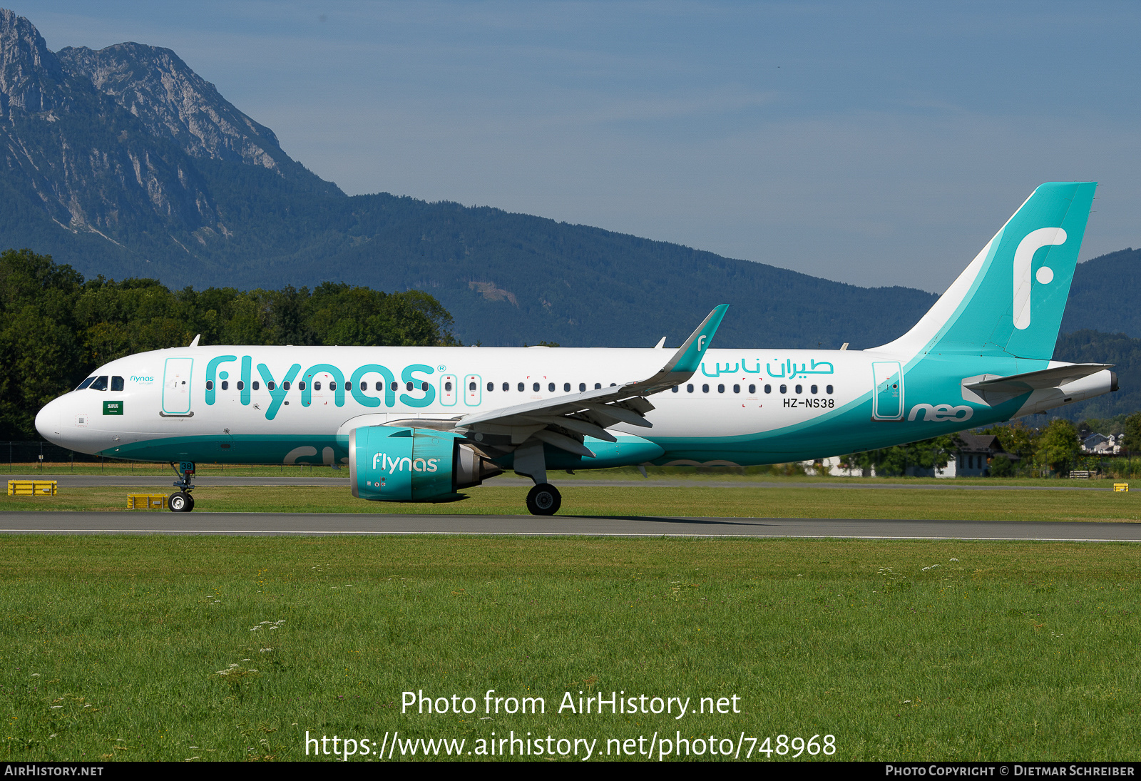 Aircraft Photo of HZ-NS38 | Airbus A320-251N | Flynas | AirHistory.net #748968