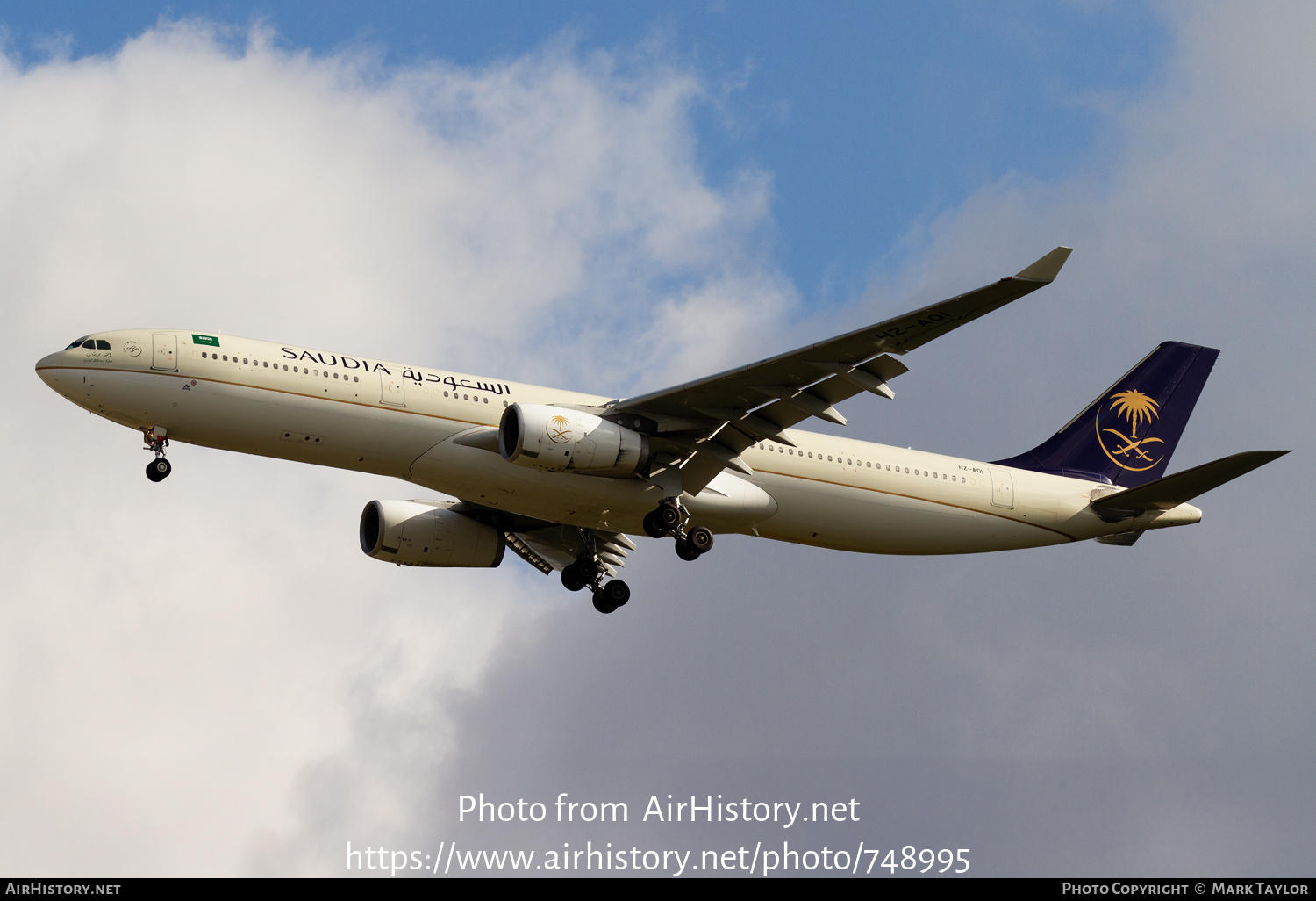 Aircraft Photo of HZ-AQI | Airbus A330-343E | AirHistory.net #748995