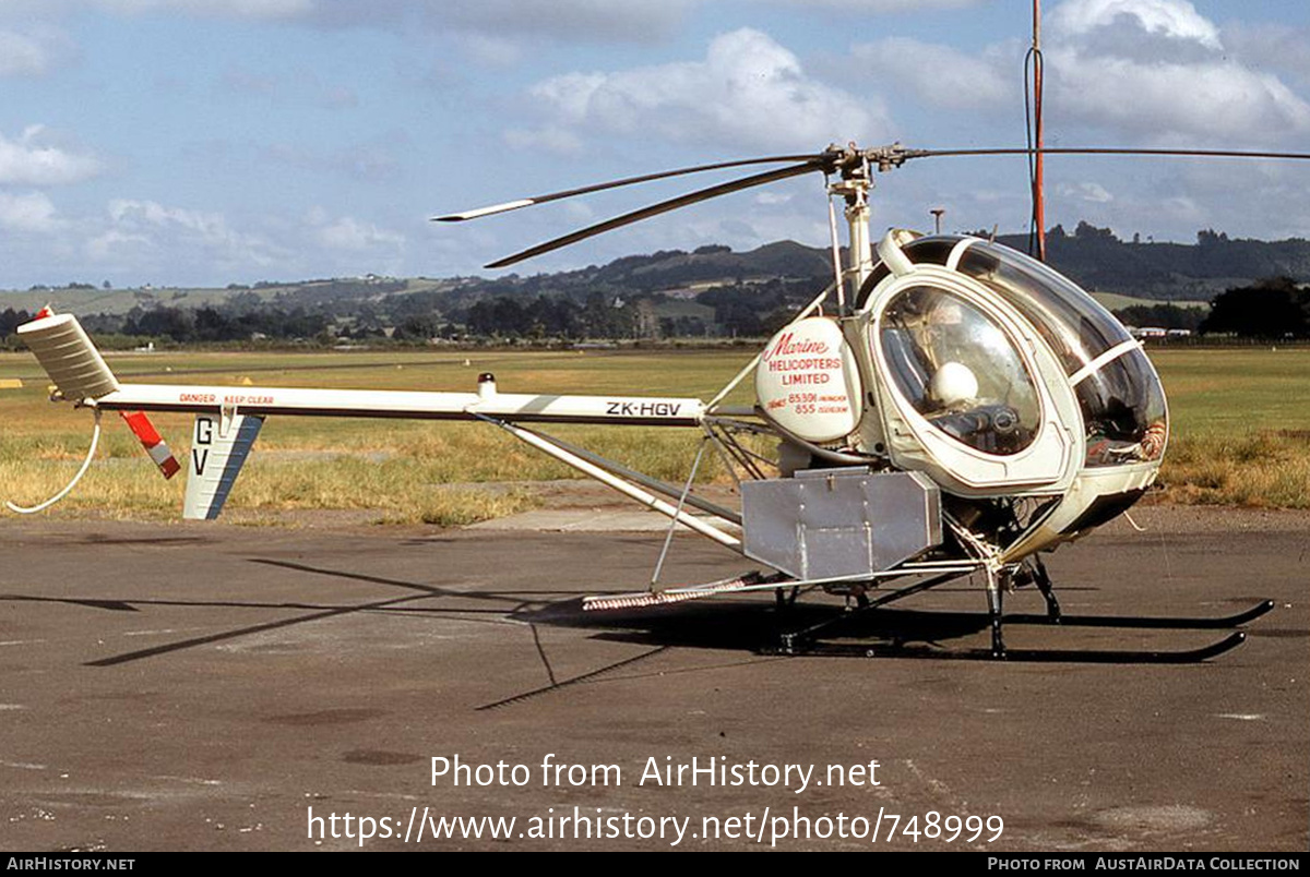 Aircraft Photo of ZK-HGV | Hughes 300C (269C) | Marine Helicopters | AirHistory.net #748999