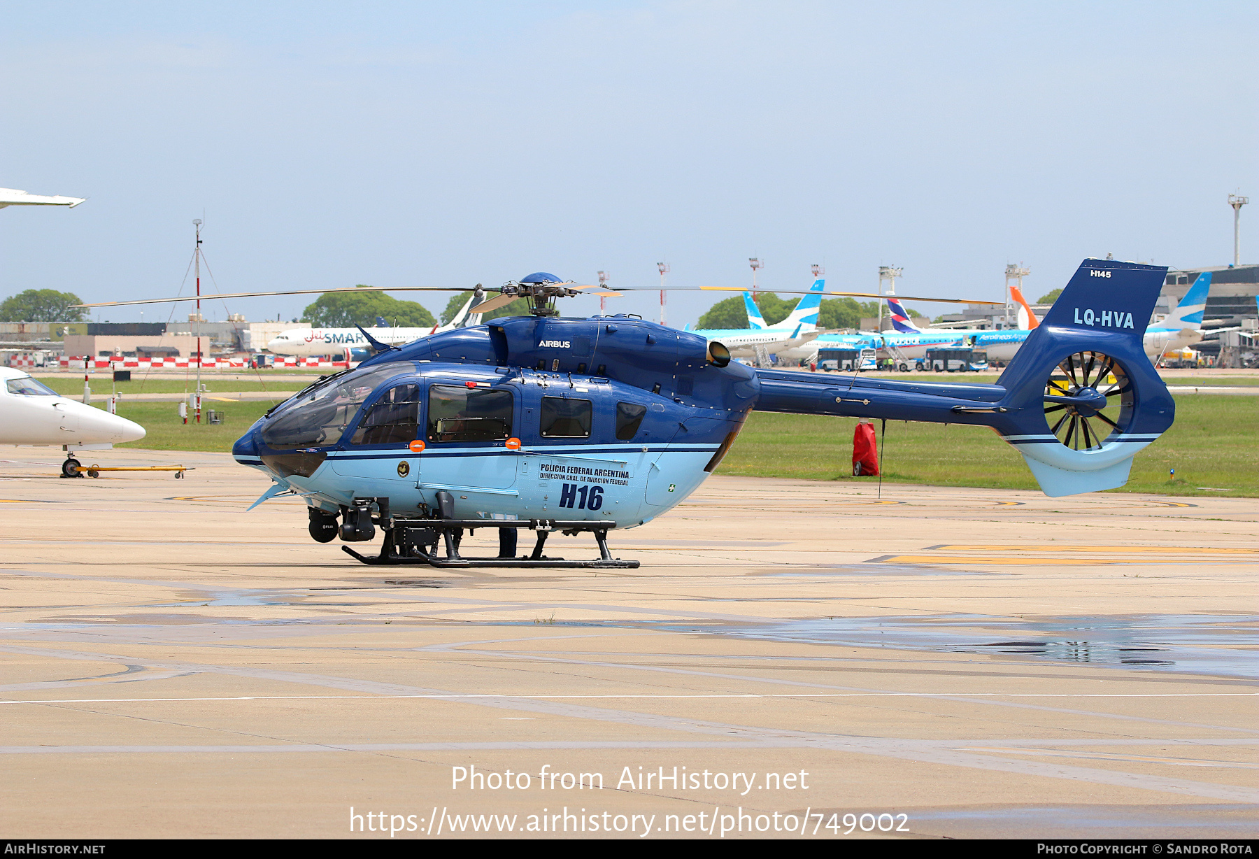 Aircraft Photo of LQ-HVA / H16 | Airbus Helicopters BK-117 D-2 | Policía Federal Argentina | AirHistory.net #749002