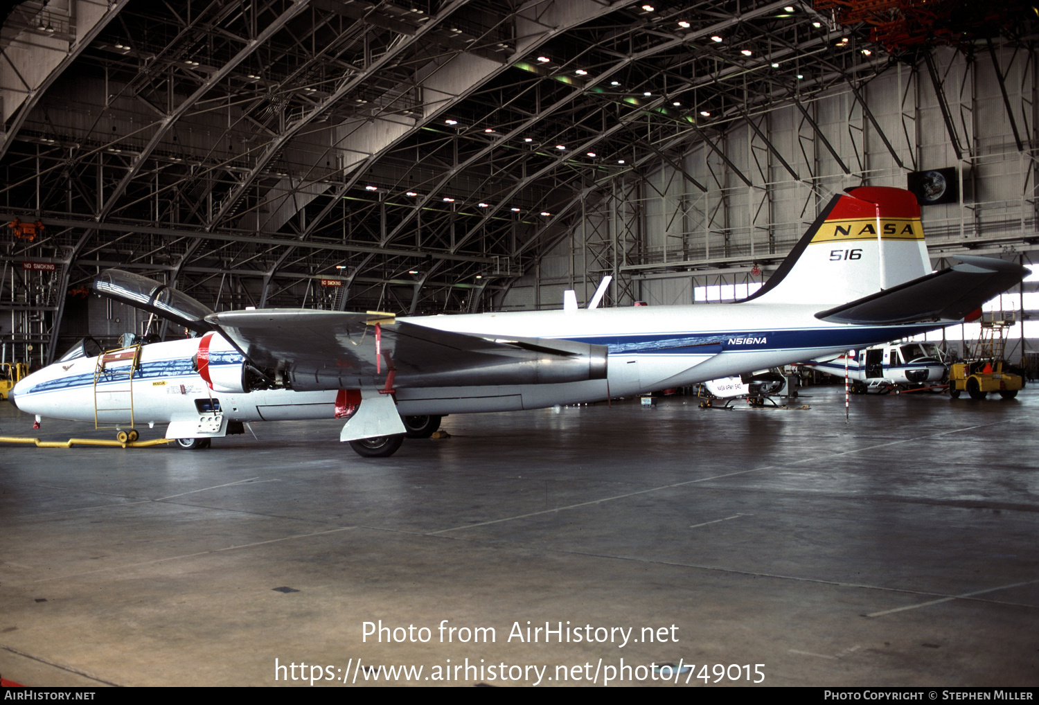 Aircraft Photo of N516NA / NASA 516 | Martin B-57B Canberra | NASA - National Aeronautics and Space Administration | AirHistory.net #749015