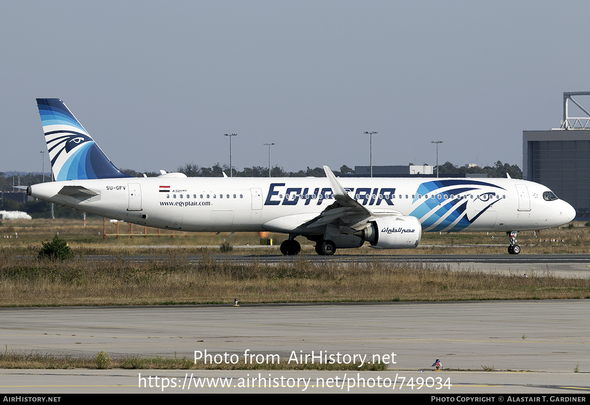 Aircraft Photo of SU-GFV | Airbus A321-251NX | EgyptAir | AirHistory.net #749034