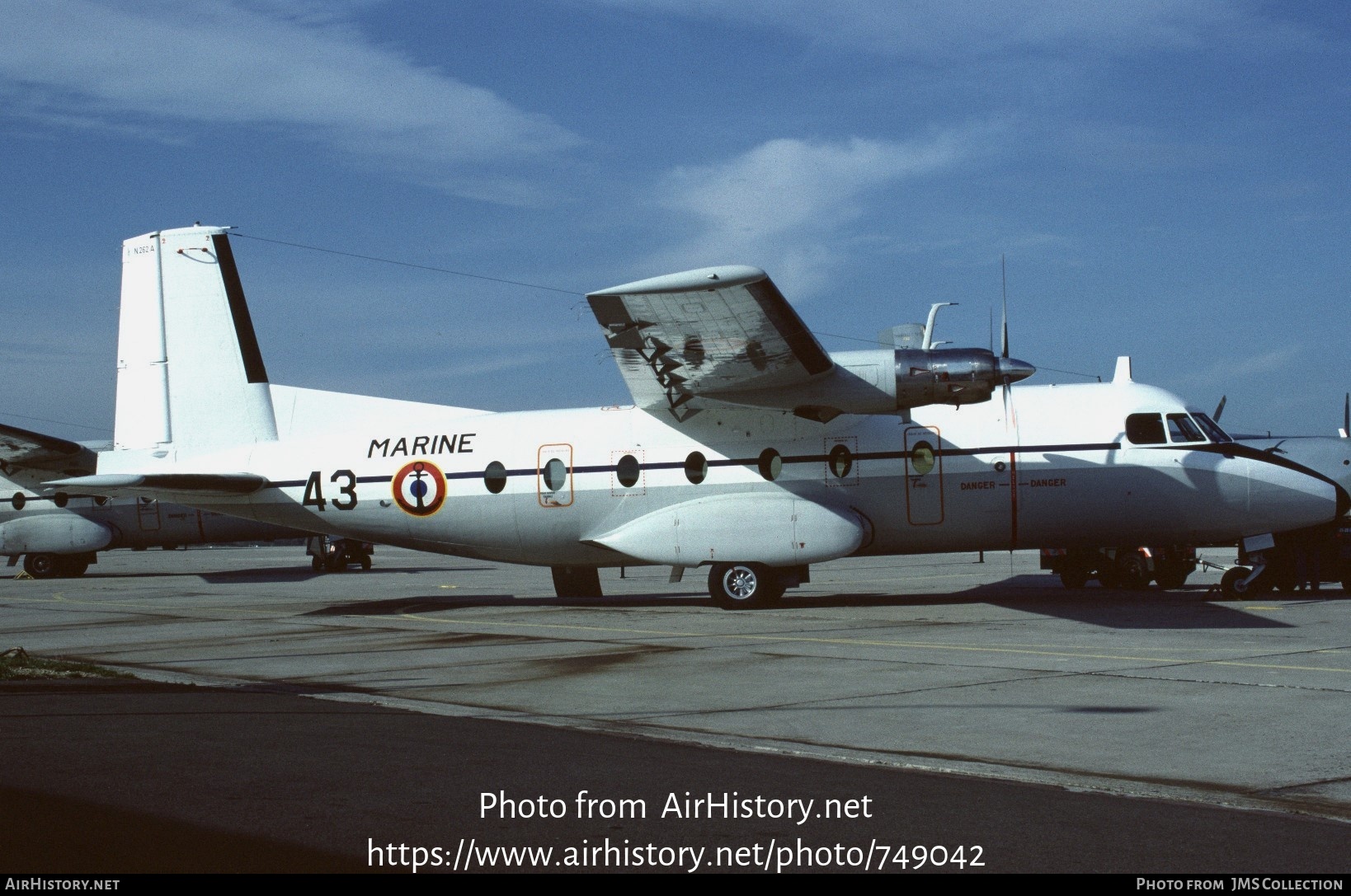 Aircraft Photo of 43 | Nord 262A-28 | France - Navy | AirHistory.net #749042