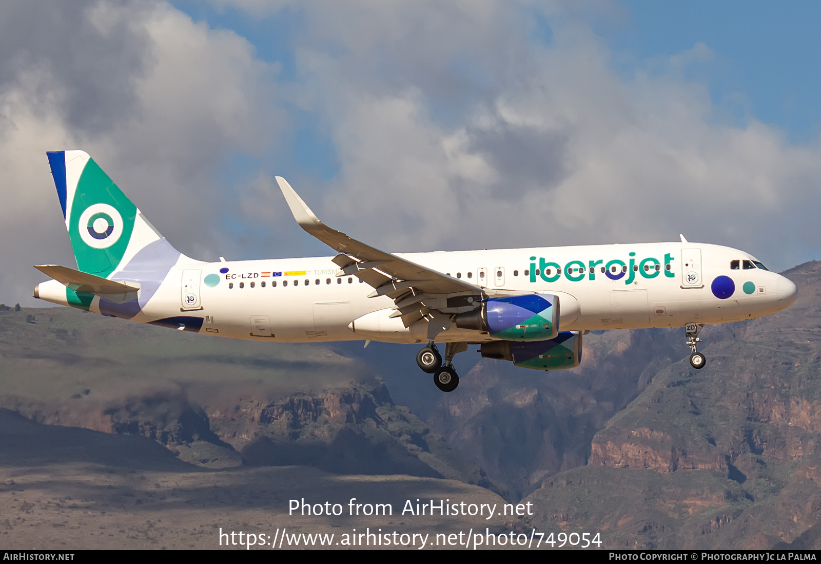 Aircraft Photo of EC-LZD | Airbus A320-214 | Iberojet | AirHistory.net #749054