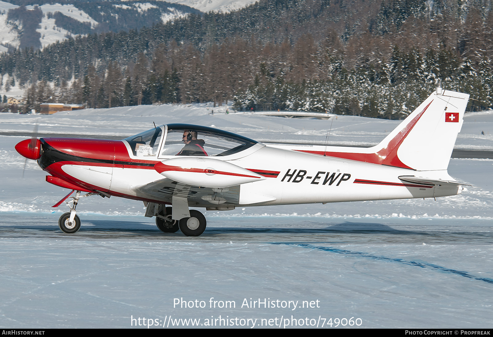 Aircraft Photo of HB-EWP | SIAI-Marchetti SF-260 | AirHistory.net #749060