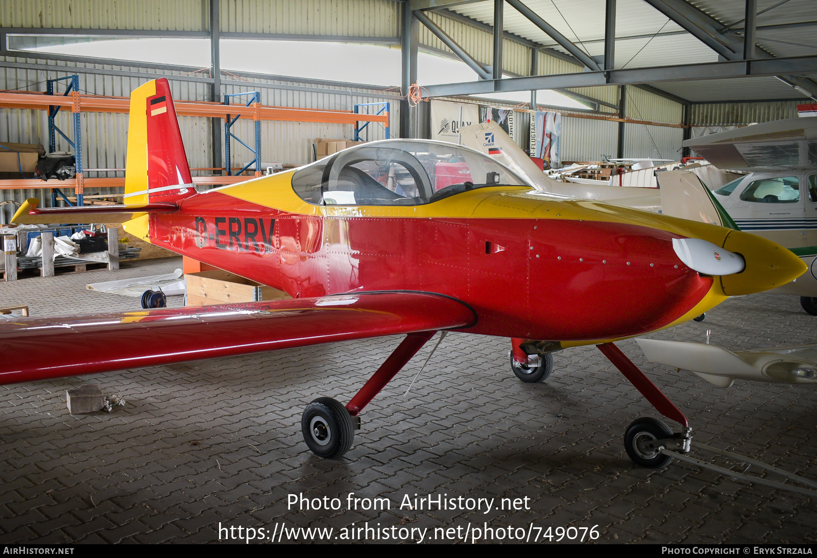 Aircraft Photo of D-EERV | Van's RV-7A | AirHistory.net #749076