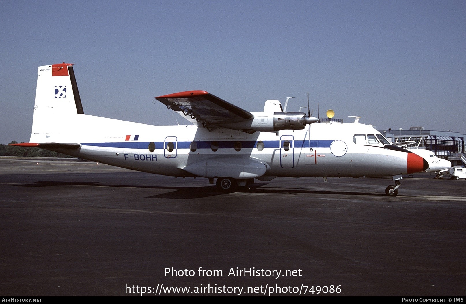 Aircraft Photo of F-BOHH | Nord 262A-35 | DGAC - Direction Générale de l'Aviation Civile | AirHistory.net #749086