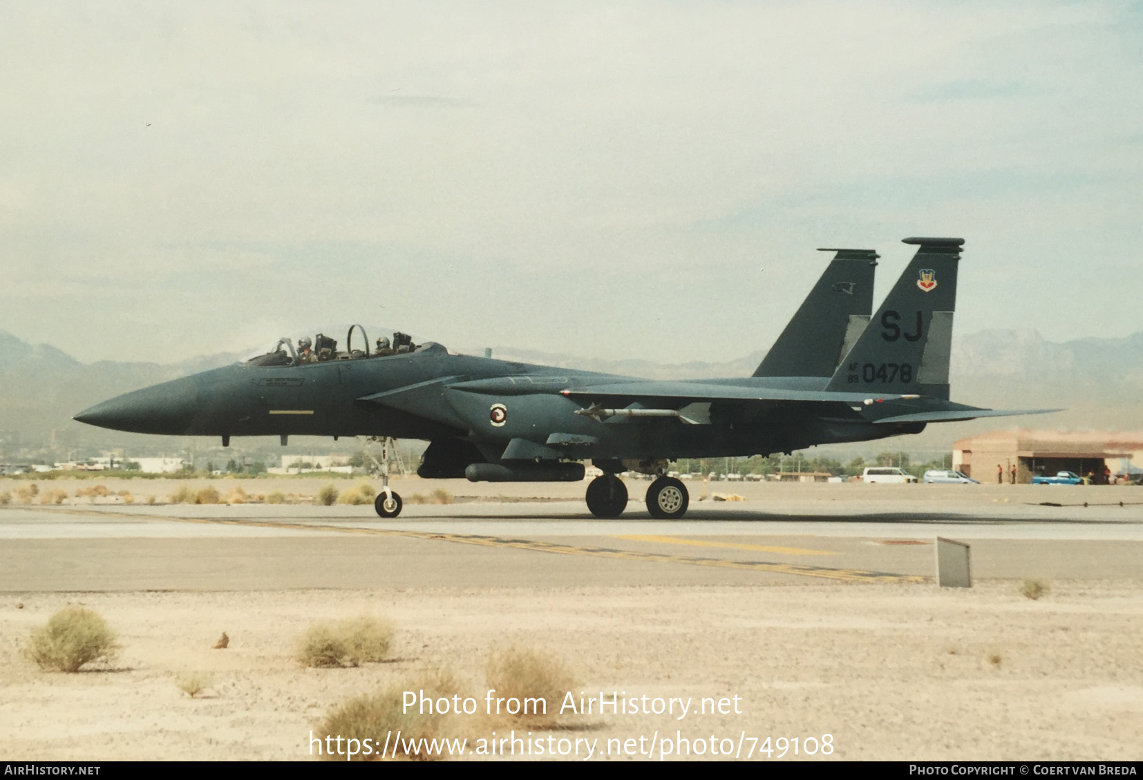 Aircraft Photo of 89-0478 / AF89-0478 | McDonnell Douglas F-15E Strike Eagle | USA - Air Force | AirHistory.net #749108