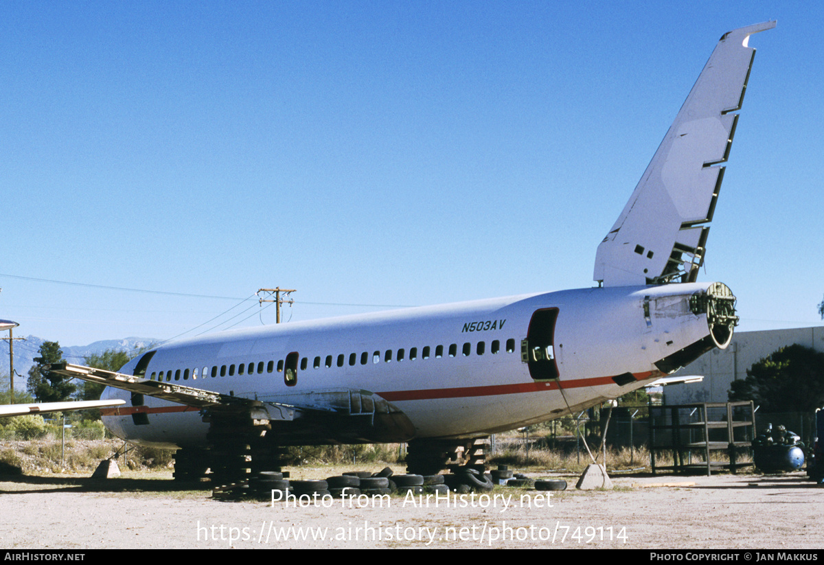 Aircraft Photo of N503AV | Boeing 737-281 | AirHistory.net #749114