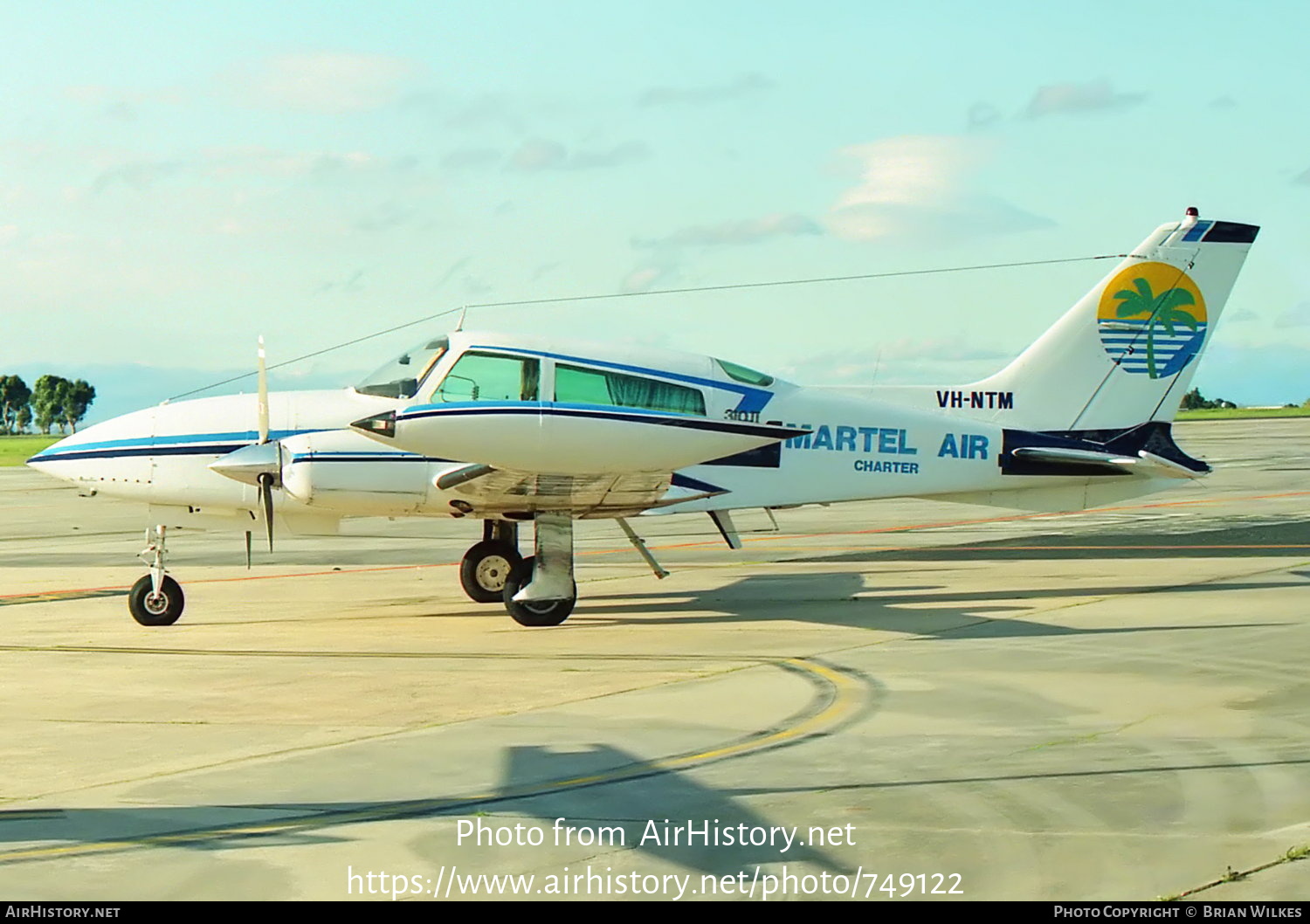 Aircraft Photo of VH-NTM | Cessna 310R | Martel Air Charter | AirHistory.net #749122