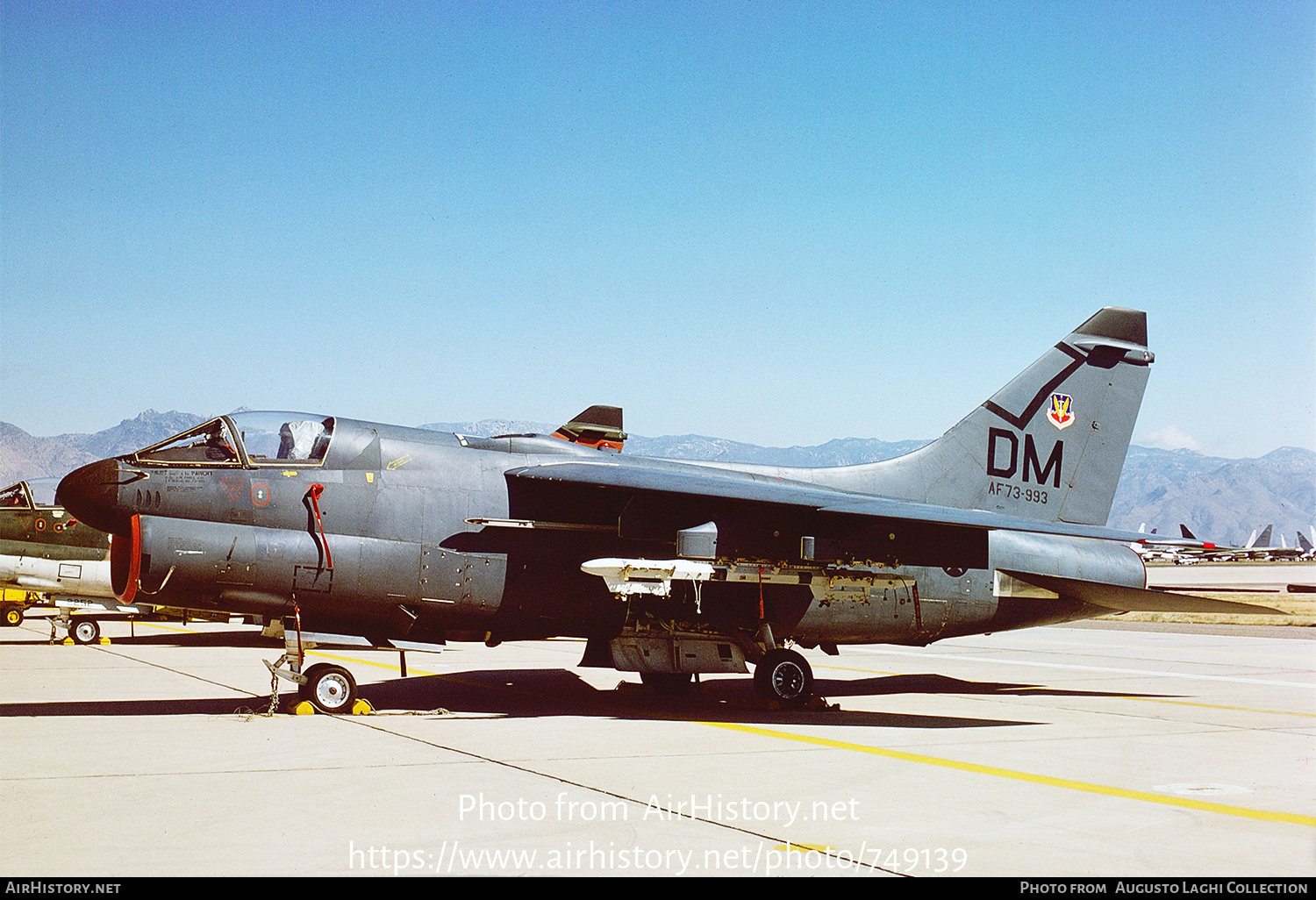 Aircraft Photo of 73-0993 / AF73-993 | LTV A-7D Corsair II | USA - Air Force | AirHistory.net #749139