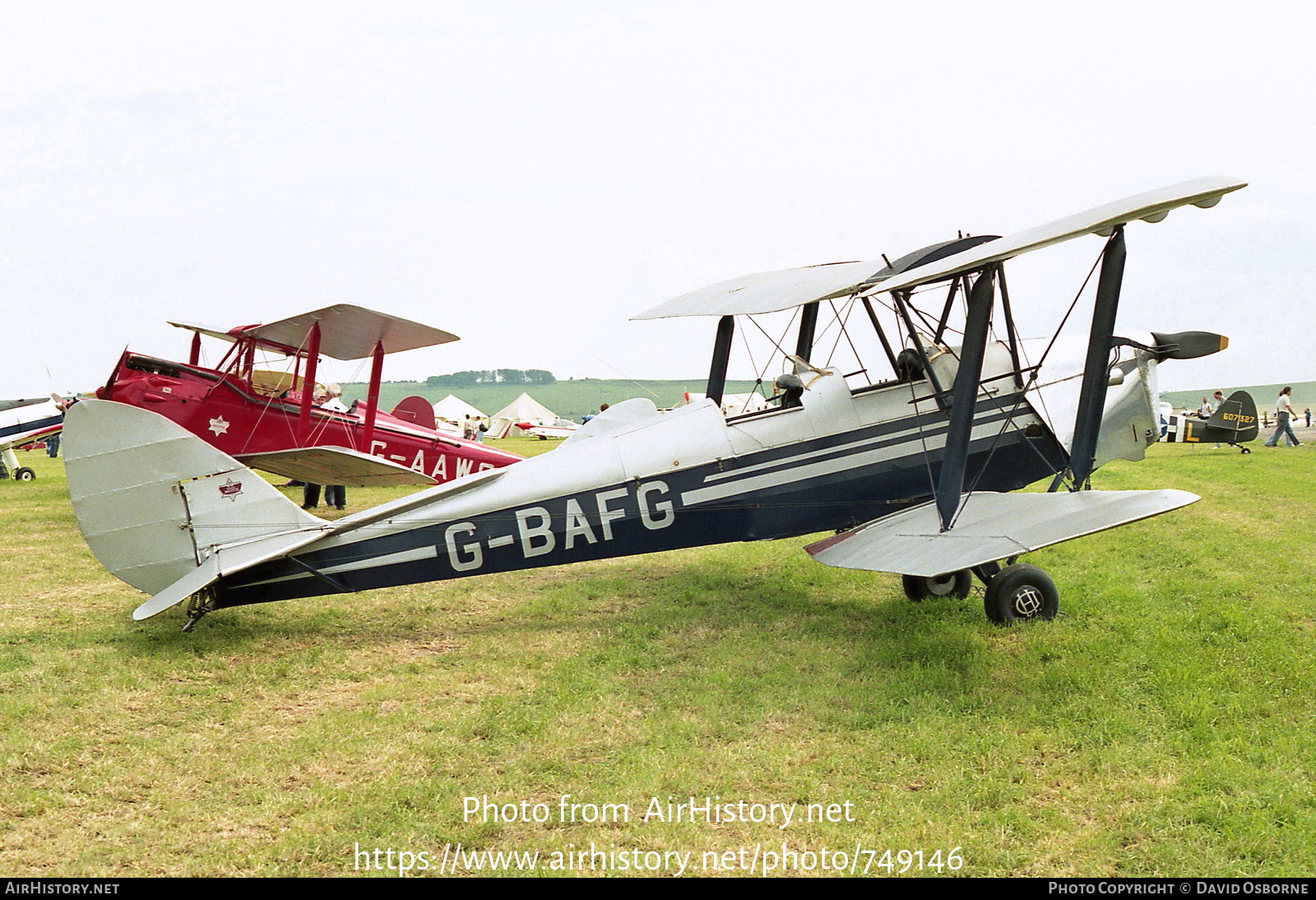 Aircraft Photo of G-BAFG | De Havilland D.H. 82A Tiger Moth II | AirHistory.net #749146