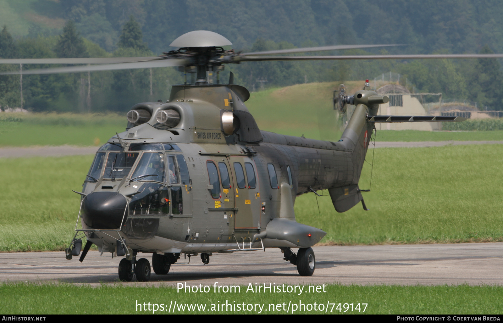 Aircraft Photo of T-317 | Aerospatiale TH06 Super Puma (AS-332M1) | Switzerland - Air Force | AirHistory.net #749147