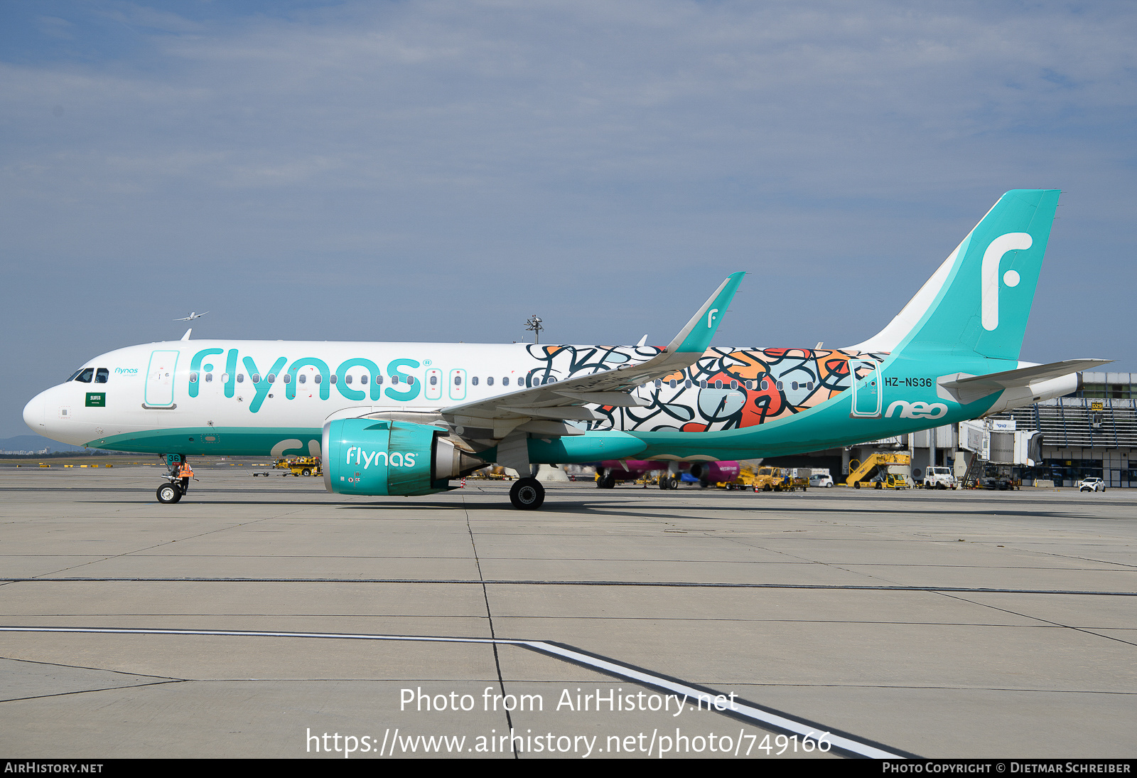 Aircraft Photo of HZ-NS36 | Airbus A320-251N | Flynas | AirHistory.net #749166