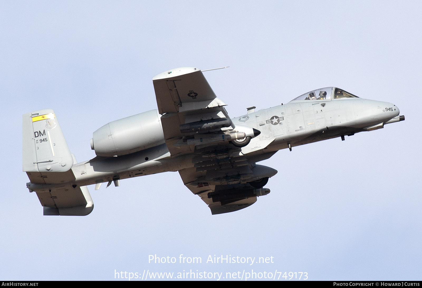 Aircraft Photo of 81-0945 / AF81-945 | Fairchild A-10C Thunderbolt II | USA - Air Force | AirHistory.net #749173