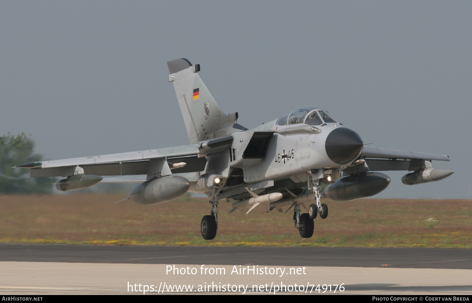 Aircraft Photo of 4646 | Panavia Tornado ECR | Germany - Air Force | AirHistory.net #749176