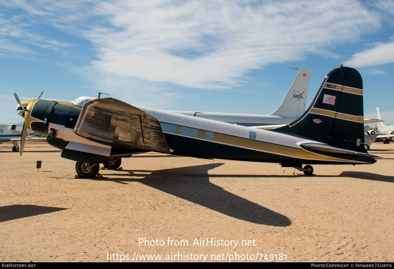 Aircraft Photo of N61Y | Douglas B-23 Dragon | GLC - Great Lakes Carbon Corp. | AirHistory.net #749181