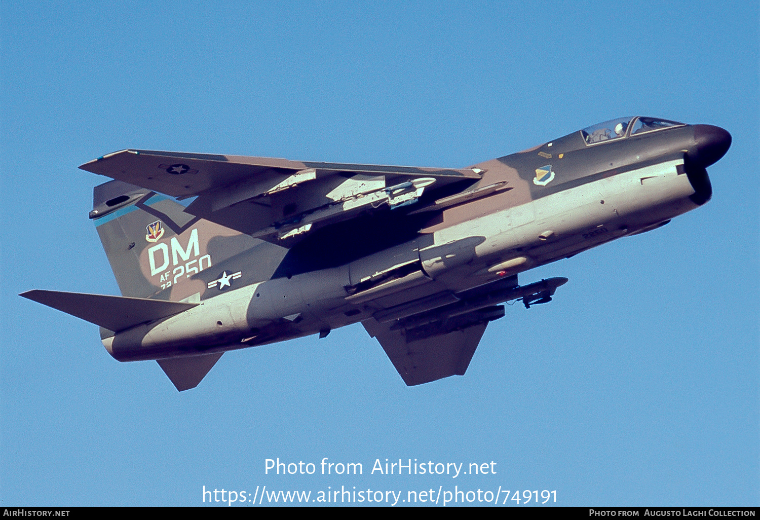 Aircraft Photo of 72-0250 / AF72-250 | LTV A-7D Corsair II | USA - Air Force | AirHistory.net #749191