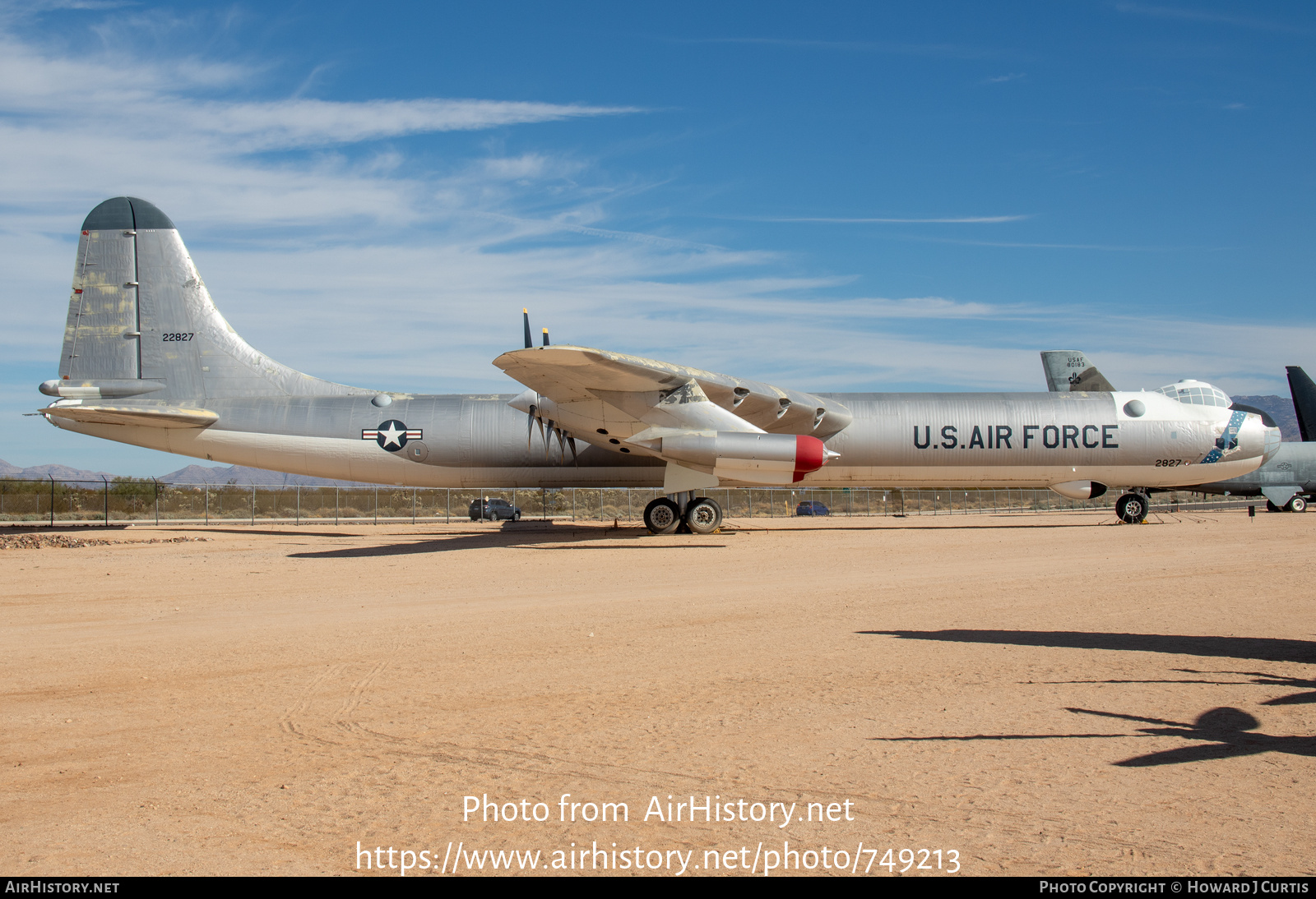 Aircraft Photo of 52-2827 / 22827 | Convair B-36J Peacemaker | USA - Air Force | AirHistory.net #749213