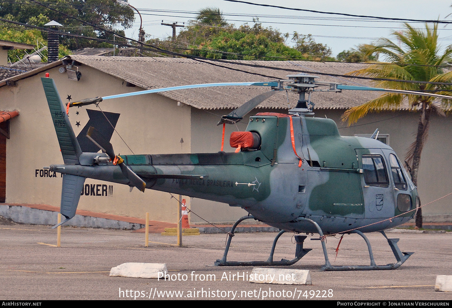 Aircraft Photo of 8765 | Helibras H-50 Esquilo | Brazil - Air Force | AirHistory.net #749228