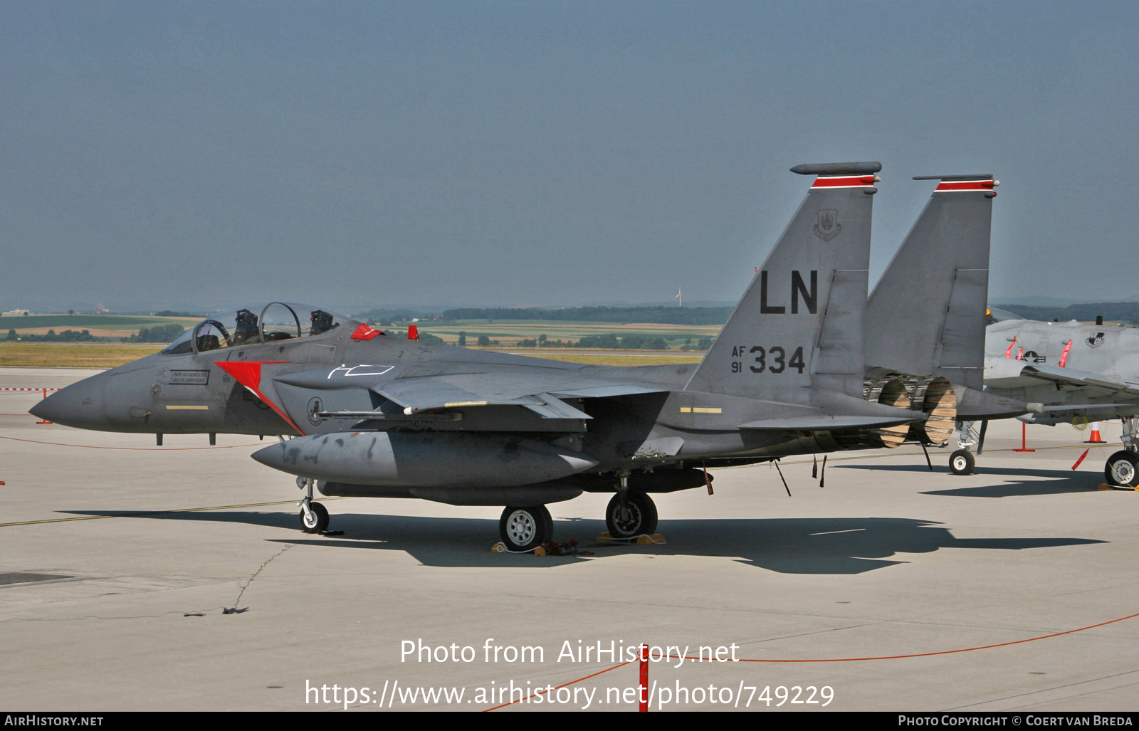 Aircraft Photo of 91-0334 / AF91-334 | McDonnell Douglas F-15E Strike Eagle | USA - Air Force | AirHistory.net #749229